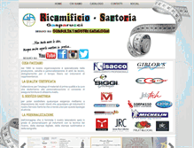 Tablet Screenshot of gasparucciricami.com